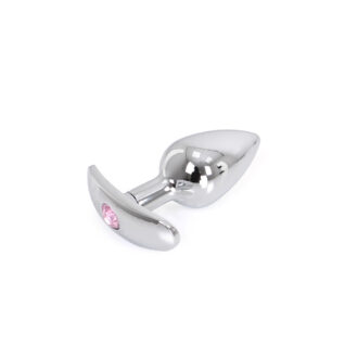 Aluminium Handle Buttplug Pink Gem koop je bij Speelgoed voor Volwassenen