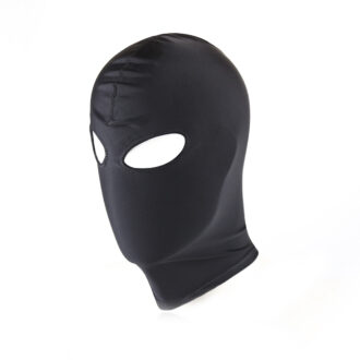 Black BDSM Hood Eyes Only koop je bij Speelgoed voor Volwassenen