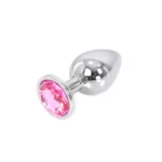 Buttplug Aluminium Pink Large koop je bij Speelgoed voor Volwassenen