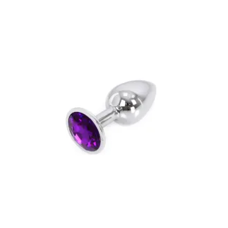 Buttplug Aluminium Purple Small koop je bij Speelgoed voor Volwassenen