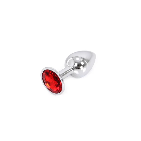 Buttplug Aluminium Red Small koop je bij Speelgoed voor Volwassenen