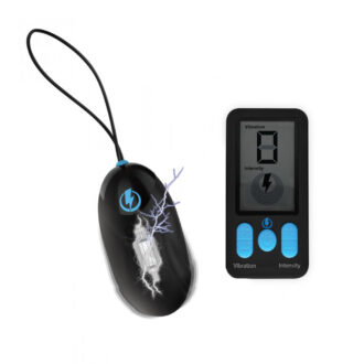 E-Stim Pro Silicone Vibrating Egg with Remote Control koop je bij Speelgoed voor Volwassenen