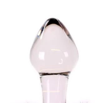 Glass Buttplug Black Tickler koop je bij Speelgoed voor Volwassenen