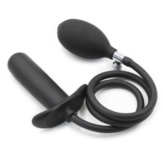 Inflatable Dildo Smooth Black koop je bij Speelgoed voor Volwassenen