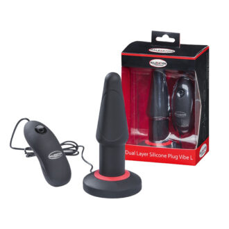 Malesation Dual Layer Silicone Plug Vibe L koop je bij Speelgoed voor Volwassenen