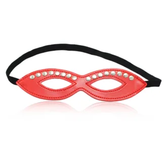 Mask Eyes Only Red with Studs koop je bij Speelgoed voor Volwassenen