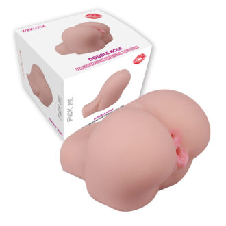 Masturbator Double Hole 2 (S) koop je bij Speelgoed voor Volwassenen