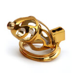 Sevanda Gold Urethral Chastity Cock Cage koop je bij Speelgoed voor Volwassenen