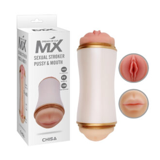 Sexual Stroker Pussy & Mouth Masturbation Cup koop je bij Speelgoed voor Volwassenen