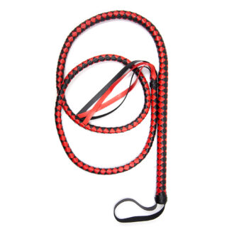 Whip 190 cm Black & Red koop je bij Speelgoed voor Volwassenen