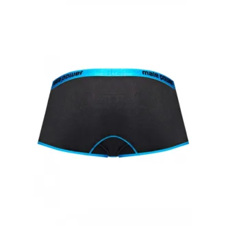 Male Power Casanova Zwart / blauwe mini short - Afbeelding 5