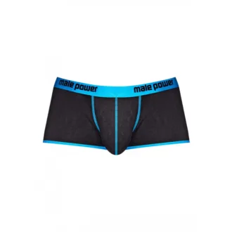 Male Power Casanova Zwart / blauwe mini short - Afbeelding 4