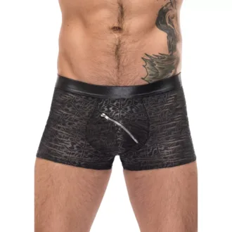 122247B Male Power Zwarte zip-it boxer