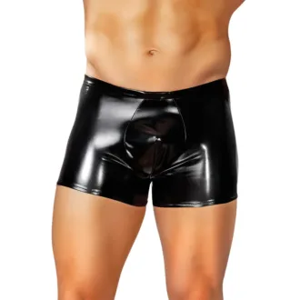 Male Power Liquid Onyx Pouch Short 153003Bk voorkant