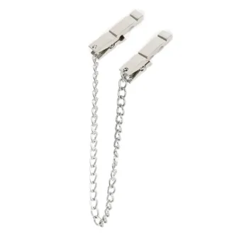 Modern Zinc Alloy Nipple Clamps with Chain koop je bij Speelgoed voor Volwassenen