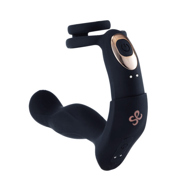 Sevanda Black Mamba Prostate Cock Ring Massager koop je bij Speelgoed voor Volwassenen