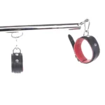 Spreader Bar set - Red Leather van Kiotos Steel, GTIN: 8719497531226