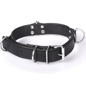 Deluxe Bondage Collar - Black van Kiotos Steel, GTIN: 8718969406468