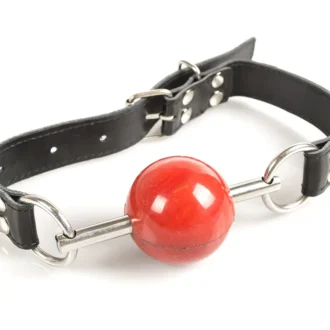 Bit Ball Gag - Red van Kiotos Leather, GTIN: 8718969409063