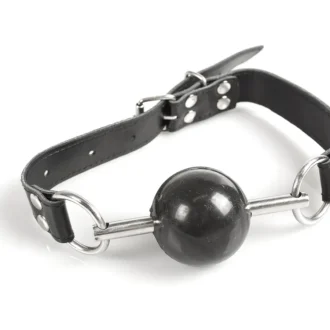 Bit Ball Gag - Black van Kiotos Leather, GTIN: 8718969409117