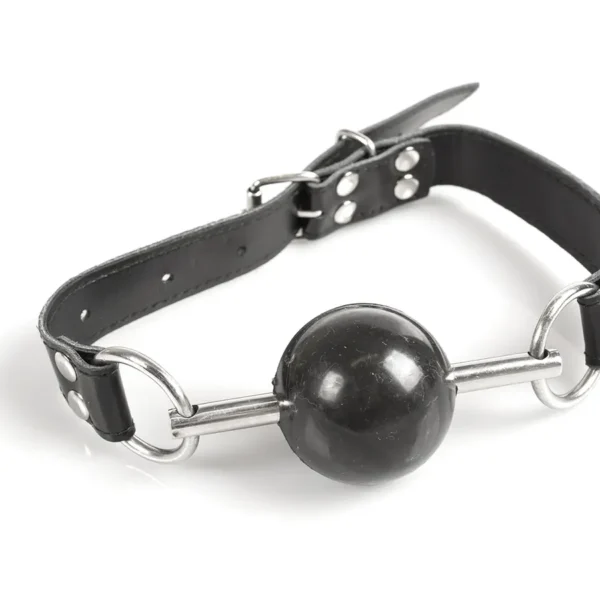 Bit Ball Gag - Black van Kiotos Leather, GTIN: 8718969409117