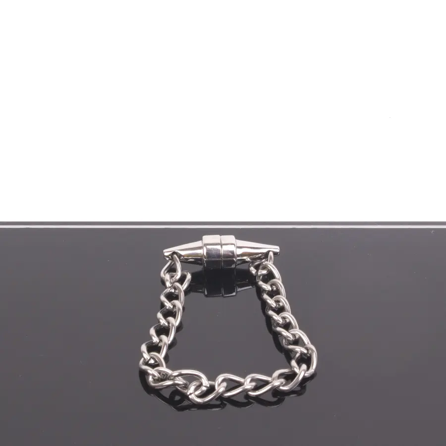 Magnetic Nipple Pinchers with polished chain van Kiotos Steel, GTIN: 8719497530328