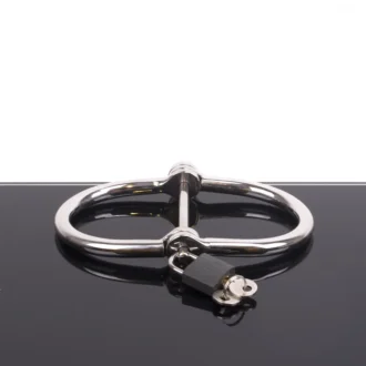 D-Handcuffs - Stainless Steel van Kiotos Steel, GTIN: 8719497530311