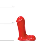 All Red -Dildo  ABR 43 van All Black, GTIN: 5420044205400