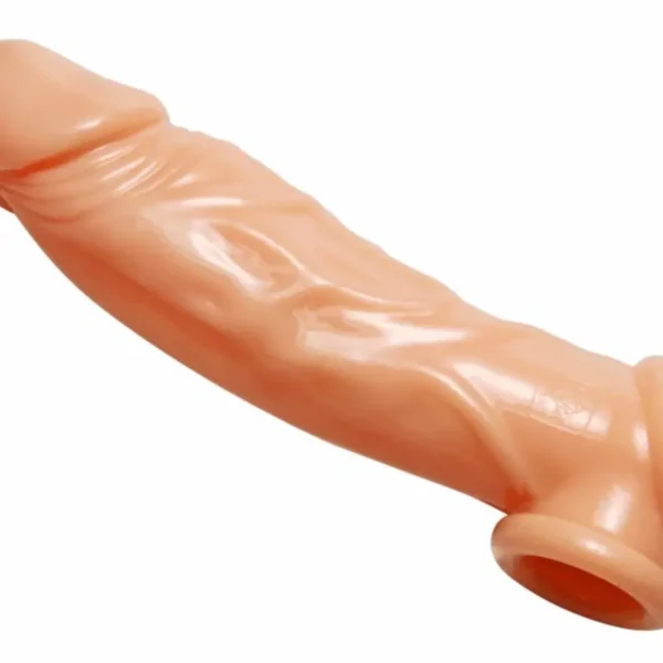 Realistic Flesh Penis Enhancer and Ball Stretcher van Size Matters, GTIN: 848518019387