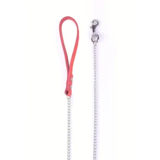 Leash S Red van Kiotos Leather, GTIN: 8718969405904