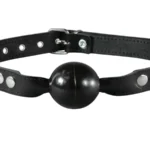 Ball gag normal - Black van Kiotos Leather, GTIN: 8718969404853
