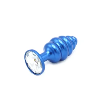 Aluminum Alloy Anal Plug Blauw van Kiotos BDSM, GTIN: 8719497531356