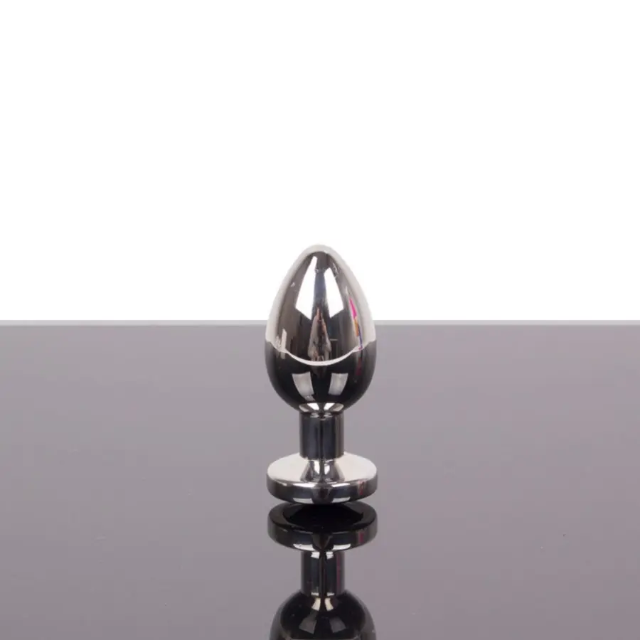 Jewel Buttplug - Medium Black Jewel Buttplug - Medium Black van Kiotos Steel, GTIN: 8719497530052