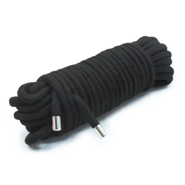 20 Meter BDSM Cotton Rope Black van Kiotos BDSM, GTIN: 8719497534593