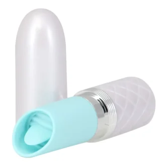 Lusty turquoise lipstick vibrator van Pillow Talk, GTIN: 677613274199