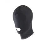 Black BDSM Hood Mouth Only van Kiotos Leather, GTIN: 8719497539932