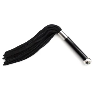 Black Flogger With Acrylic Handle van Kiotos Leather, GTIN: 8720246445206