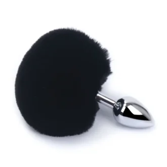 Bunny Tail Black van Kiotos BDSM, GTIN: 8719497537655