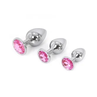 Buttplug Aluminium Pink Large - Afbeelding 5