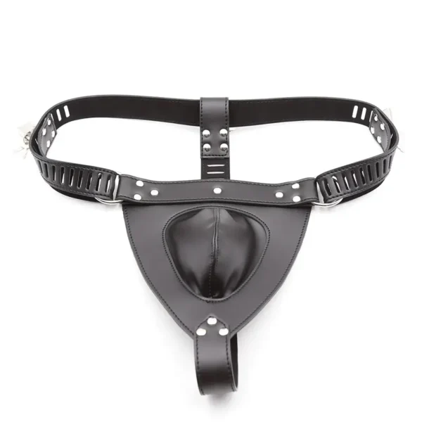 Chastity Pants with Padlock van Kiotos Leather, GTIN: 8720246445039