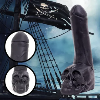 Cock with Skull - Black - Afbeelding 3