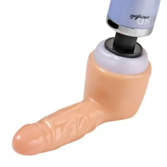 Dildo Delight Realistic Penis Wand Attachment - Afbeelding 4