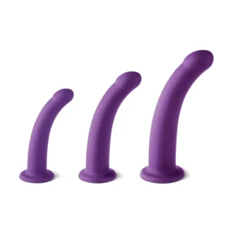 Dildos Set S/M/L Purple for Uiversal Harness van Virgite, GTIN: 8436572921610