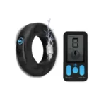 E-Stim Pro Silicone Cock Ring Vibe w/ Remote van Zeus, GTIN: