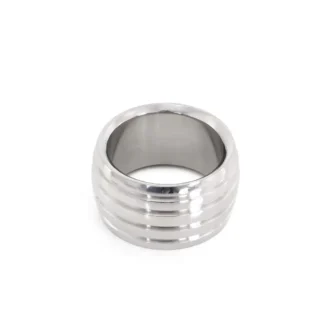 Fancy Steel Donut Cockring 35 mm van Kiotos Steel, GTIN: 8719497538775