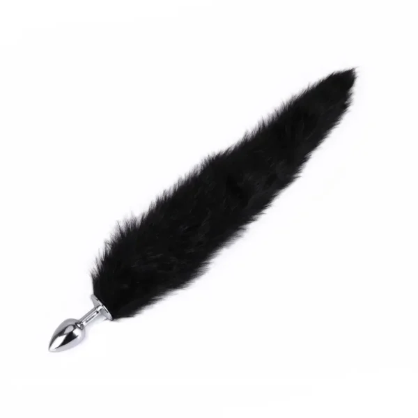 Fox Tail Plug Black Short van Kiotos BDSM, GTIN: 8719497537617