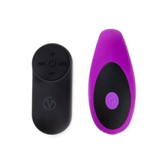 G-spot & Clitoral Vibrator E12 - Purple - Afbeelding 3