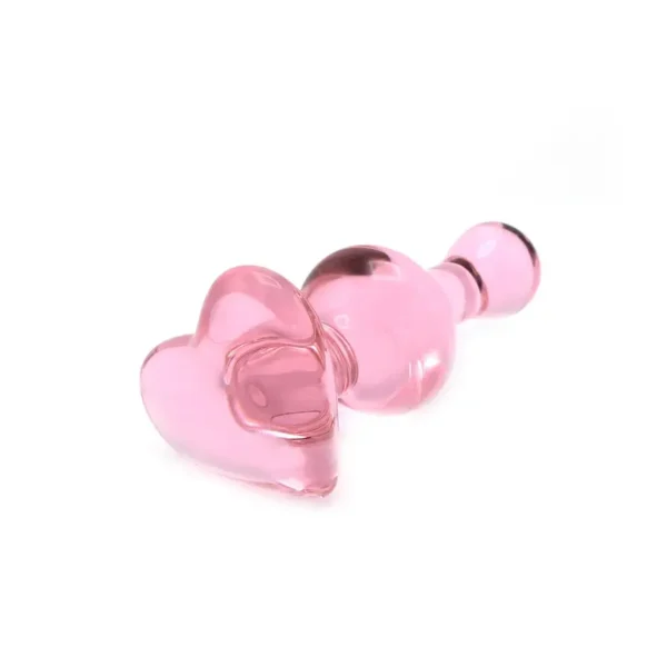 Glass Dildo Heart Love van Kiotos Glass, GTIN: 8720246443523