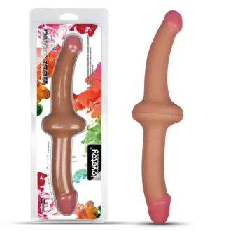 Holy Dong - Premium Silicone Double-ended Dildo 1622 Flesh - Afbeelding 4