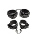 Kinky Comfort Wrist & Ankle Cuff Set van Master Series, GTIN: